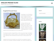 Tablet Screenshot of englishpressedglass.com